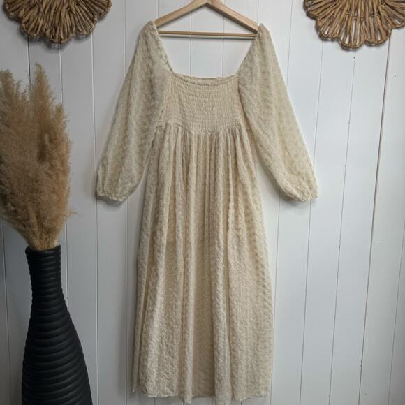 Free People Cream Maxi Dress - Picture 6 of 10
